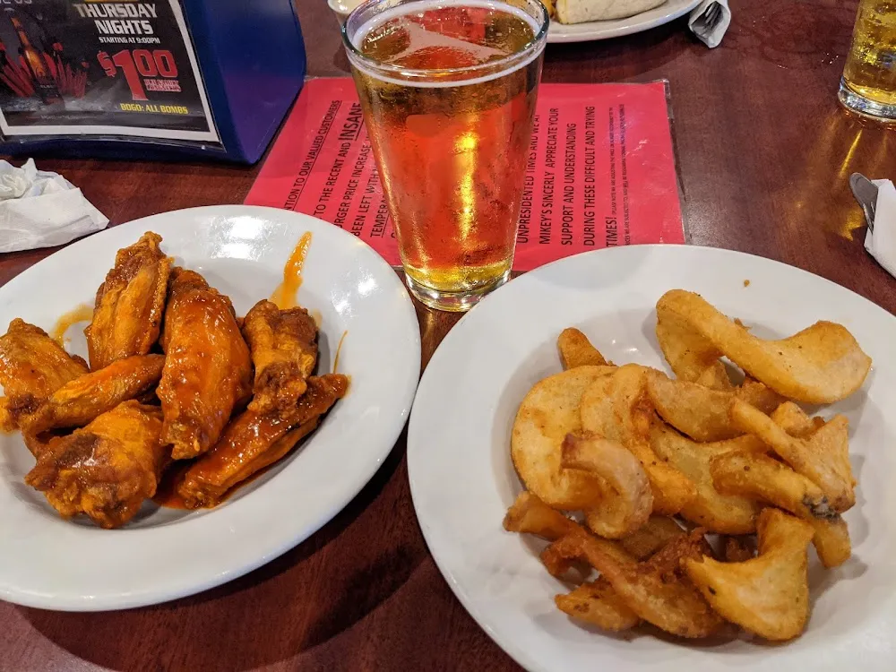 Boneless Wings and Twisted Fries